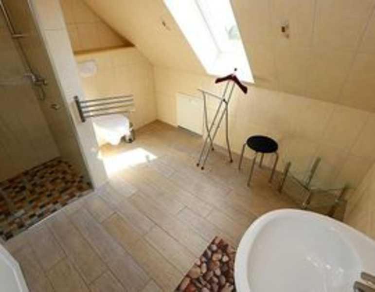 Haus Am Deich Feriendomizil Mit Balkon Apartment บาเบอ ภายนอก รูปภาพ